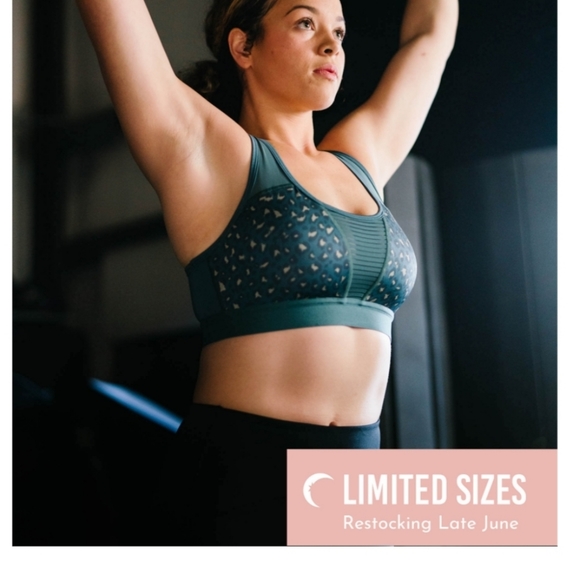 Zyia Pine Leopard bomber bra RC - Picture 2 of 6